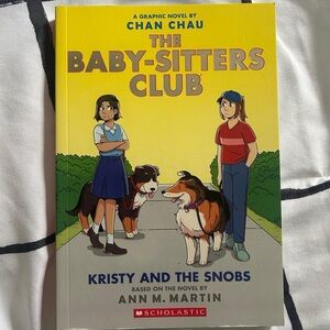 Scholastic The Baby-Sitters Club Graphic Novel - Yellow and Red Cover